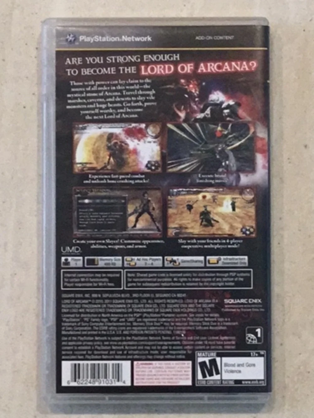 Sony lord arcana